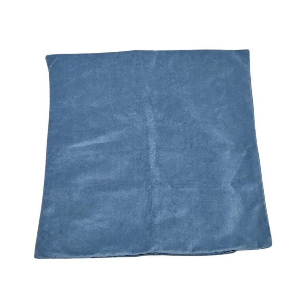 Blue Velvet Single Pillow Cover 25